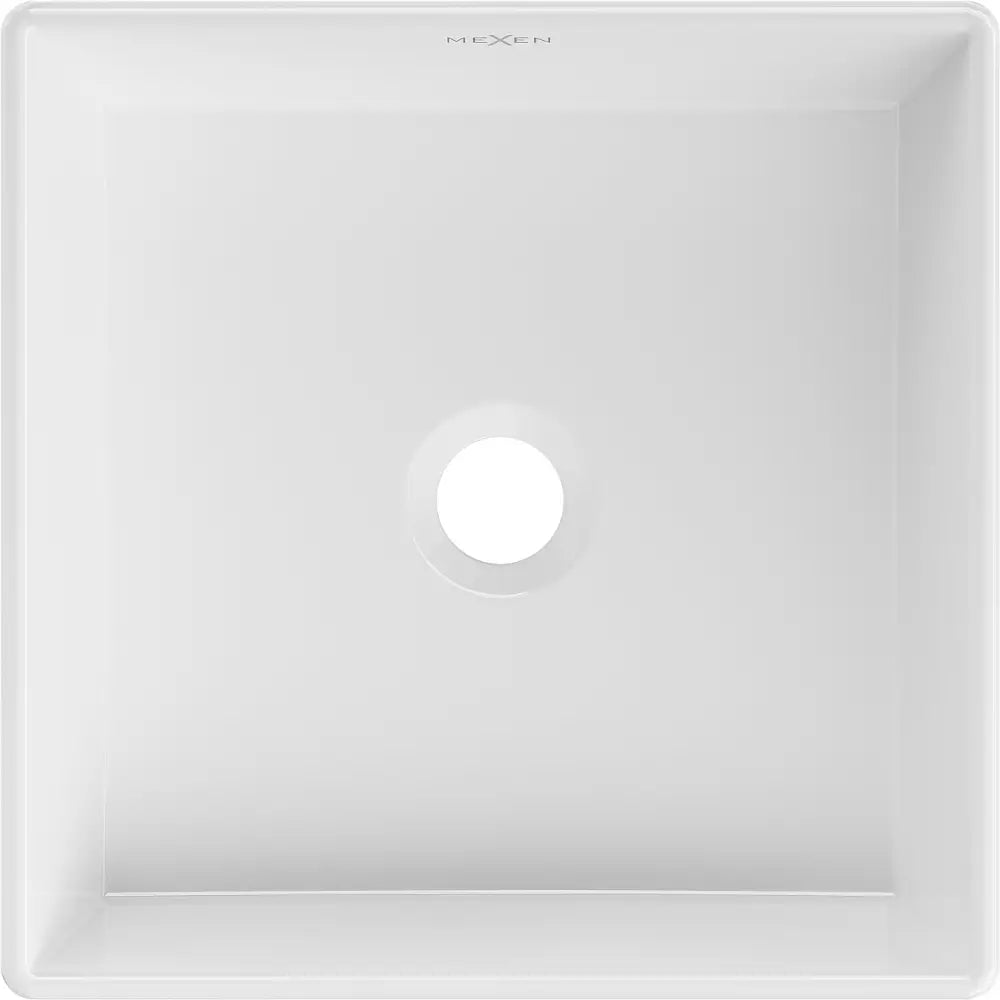 Mexen Goya Servant for Plassering på Benkeplate 35x35 Cm Hvit