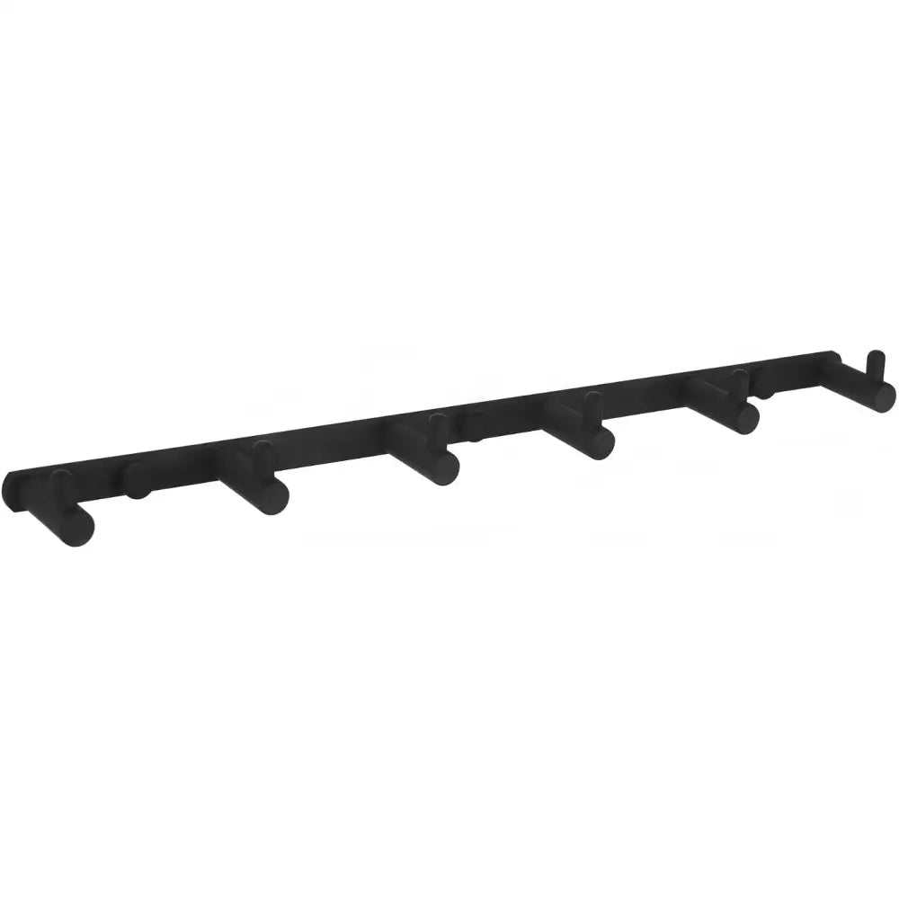 Mexen Håndklekrok med Seks Holdeplasser Svart - 709166