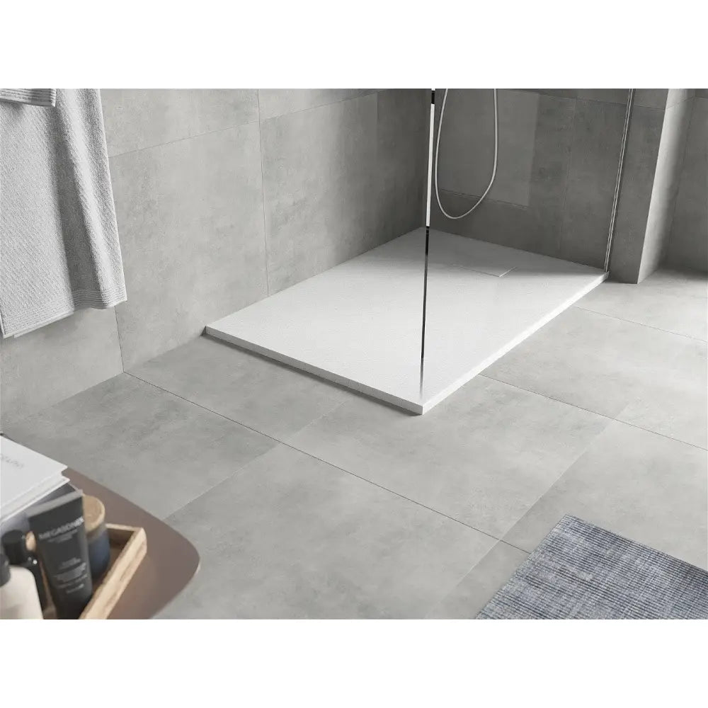 Mexen Hugo Dusjbrett Rektangulært Smc 130x70 Cm Hvitt