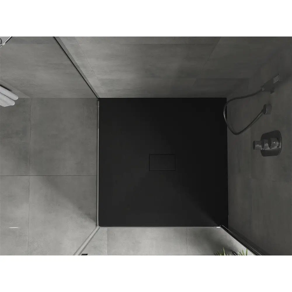 Mexen Hugo Dusjkabinett Kvadratisk Smc 100x100 Cm Svart