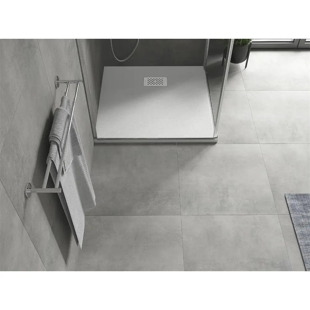 Mexen Hugo Kvadratisk Smc Dusjbrett 80x80 Cm Hvit med Hvit Deksel - 42108080-w