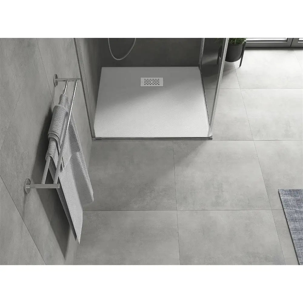Mexen Hugo Kvadratisk Smc Dusjbrett 80x80 Cm Hvit med Hvit Deksel - 42108080-w