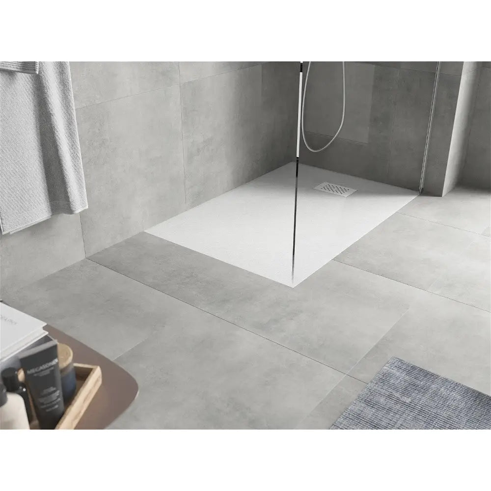 Mexen Hugo Rektangulær Dusjbunn Smc 110x70 Cm Hvit med Hvit Frontpanel - 42107011-w