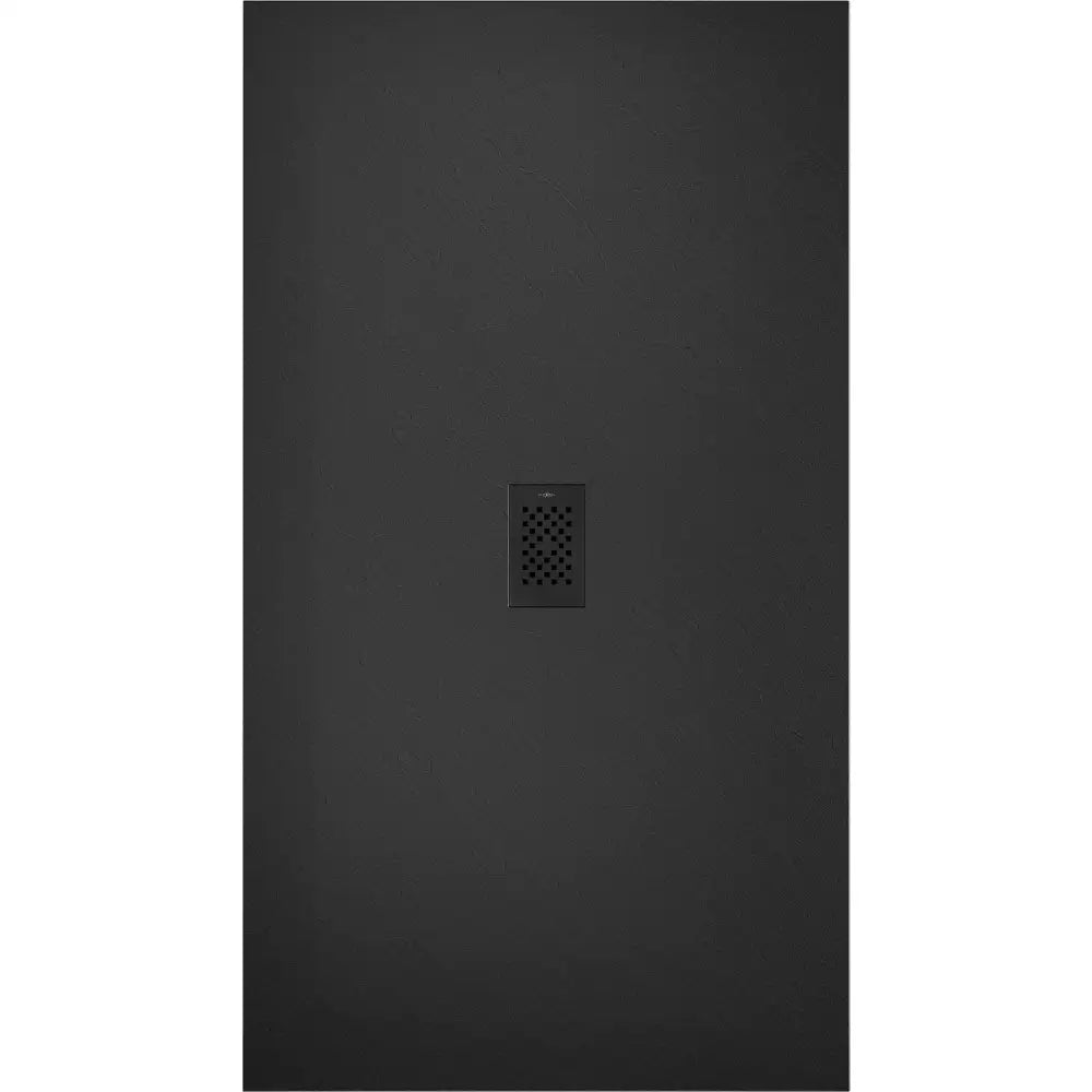 Mexen Hugo Rektangulær Smc Dusjbunn 170x100 Cm Svart med Svart Deksel - 42701017-b