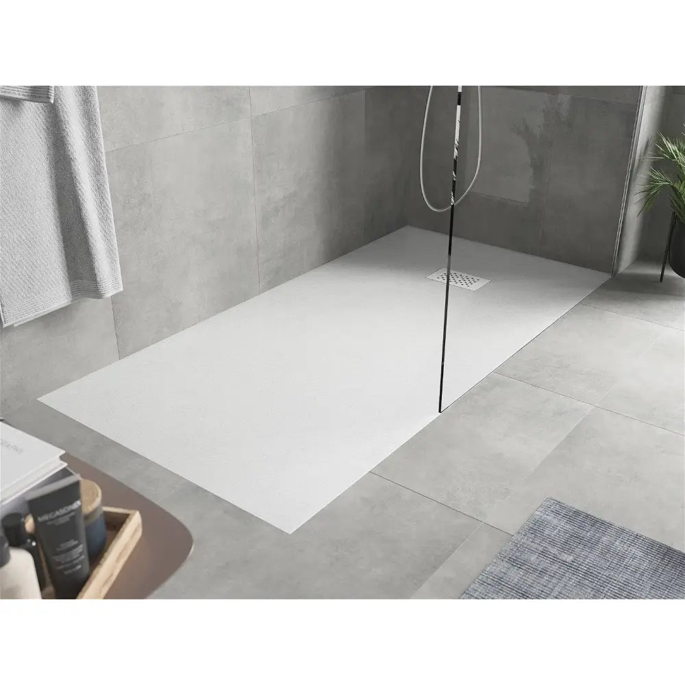 Mexen Hugo Rektangulær Smc-dusjbunn 170x90 Cm Hvit med Hvit Frontpanel - 42109017-w