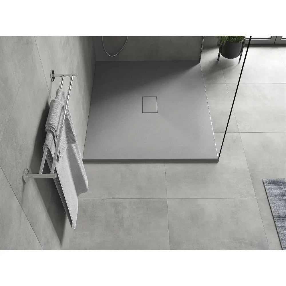 Mexen Hugo Rektangulært Dusjbrett Smc 120x100 Cm Grå