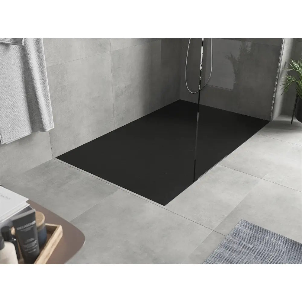 Mexen Hugo Rektangulært Smc-dusjbrett 140x90 Cm Sort