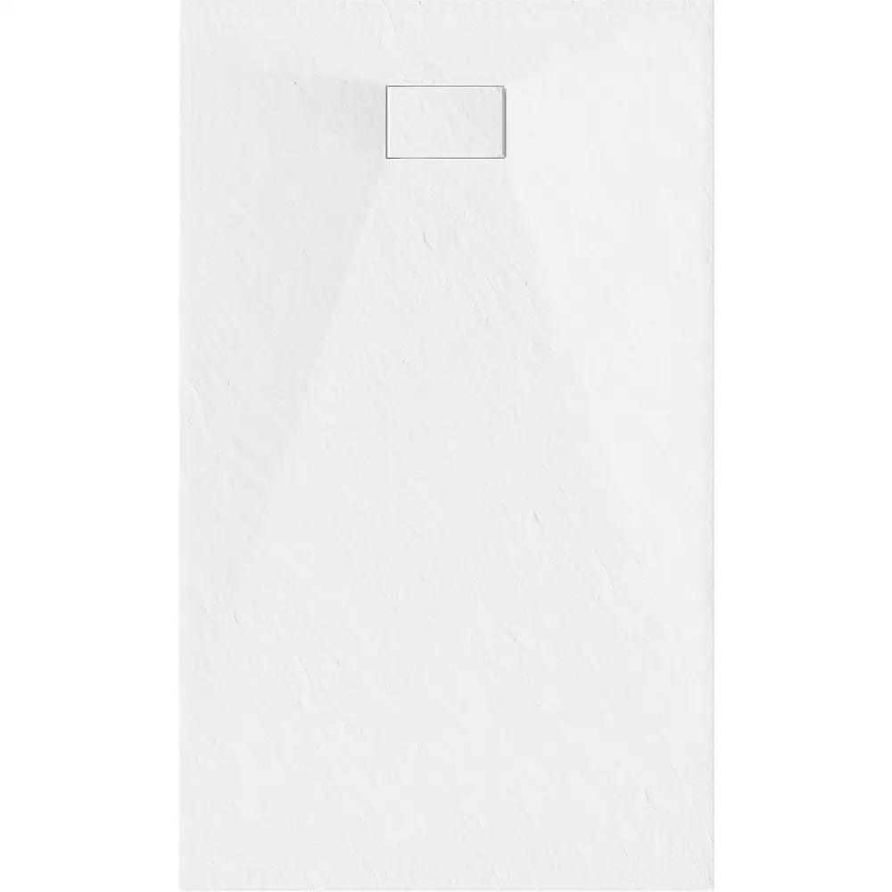 Mexen Hugo Rektangulært Smc-dusjbrett 150x80 Cm Hvitt