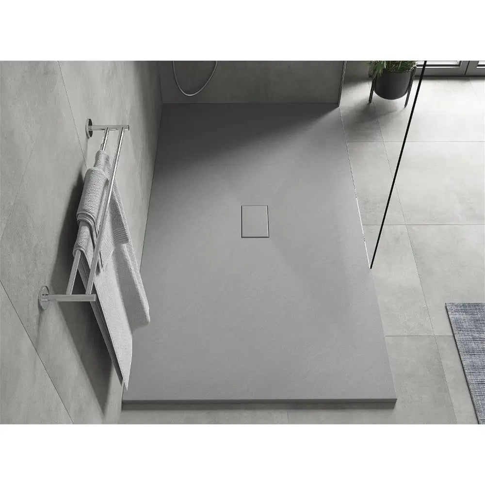 Mexen Hugo Rektangulært Smc-dusjbrett 160x100 Cm Grå