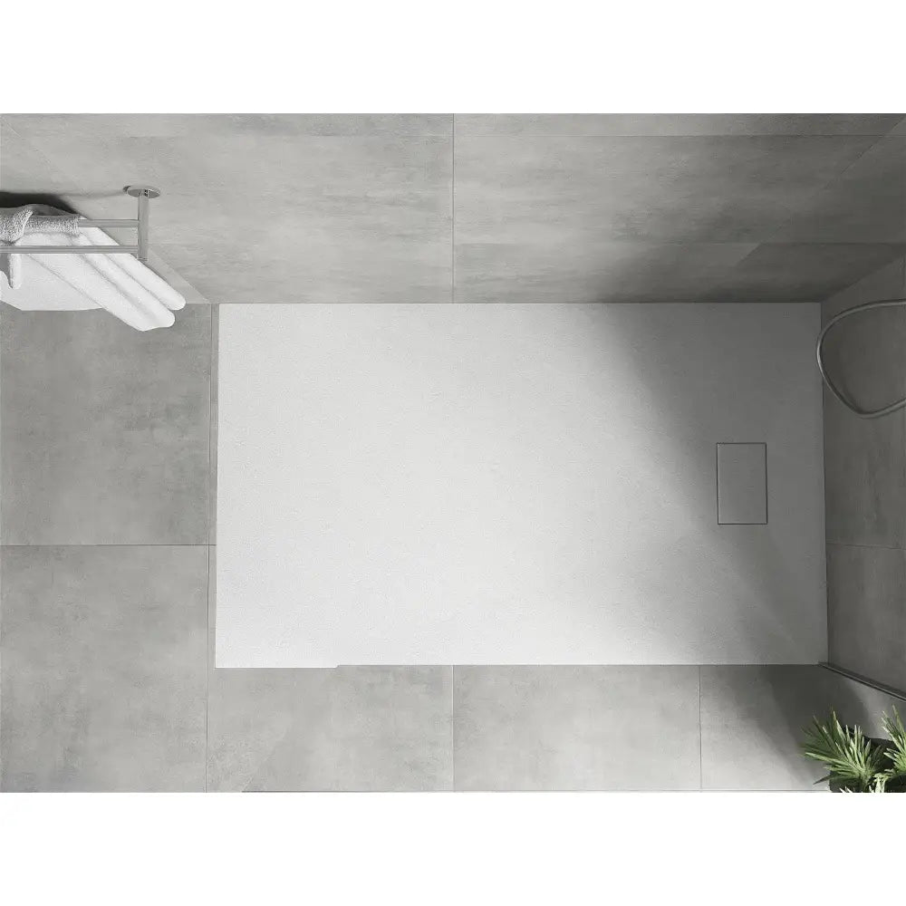 Mexen Hugo Rektangulært Smc-dusjbrett 160x80 Cm Hvitt