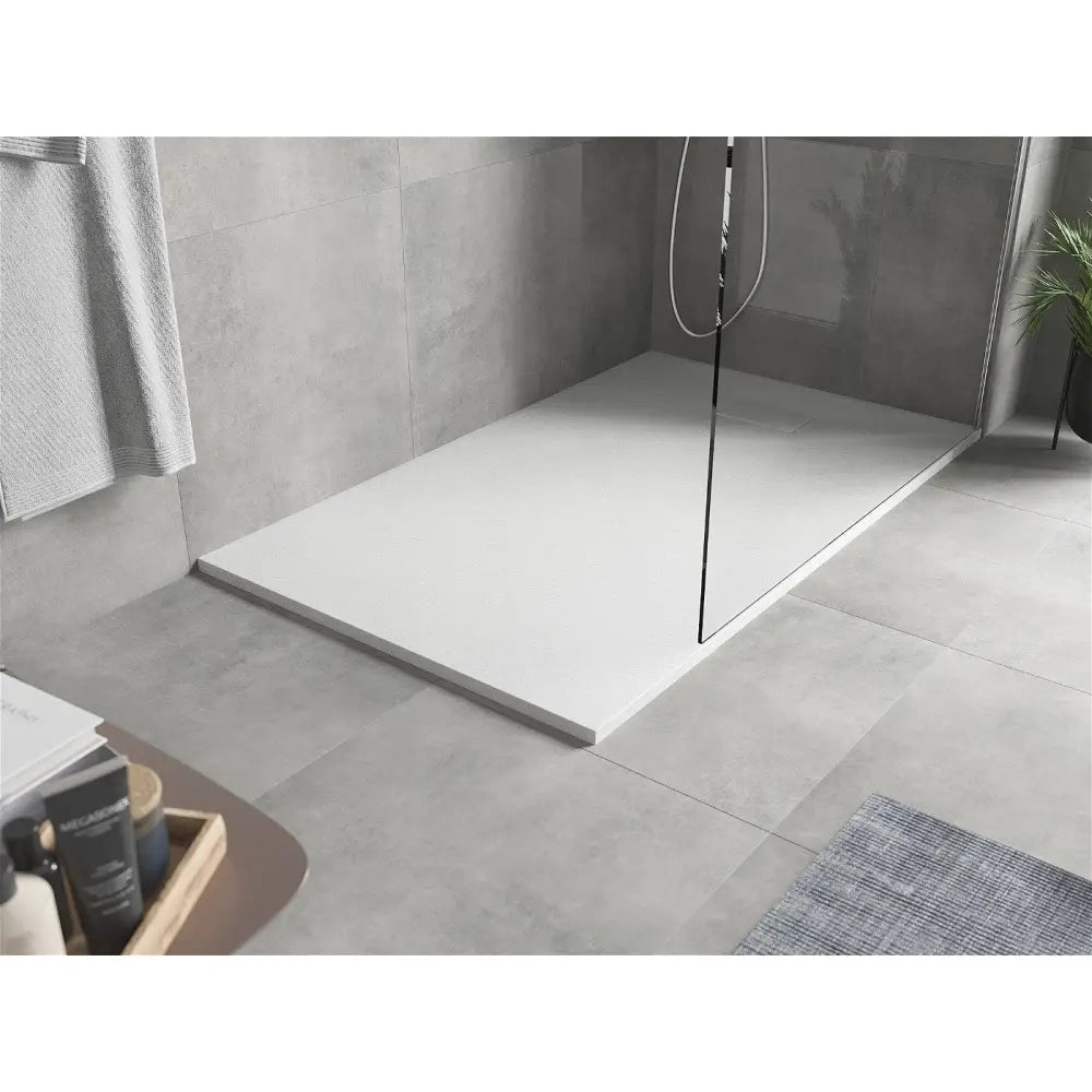 Mexen Hugo Rektangulært Smc-dusjbrett 160x80 Cm Hvitt