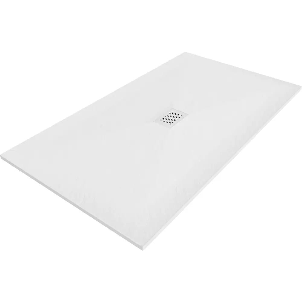 Mexen Hugo Rektangulært Smc-dusjbrett 170x100 Cm Hvitt med Hvit Deksel - 42101017-w