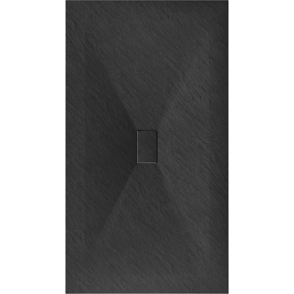 Mexen Hugo Rektangulært Smc-dusjbrett 180x100 Cm Svart