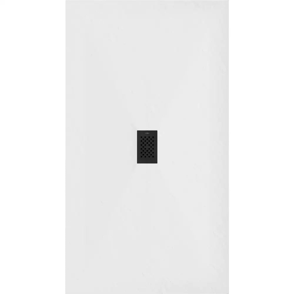 Mexen Hugo Rektangulært Smc-dusjkabinett 200x100 Cm Hvit med Sort Deksel - 42101020-b