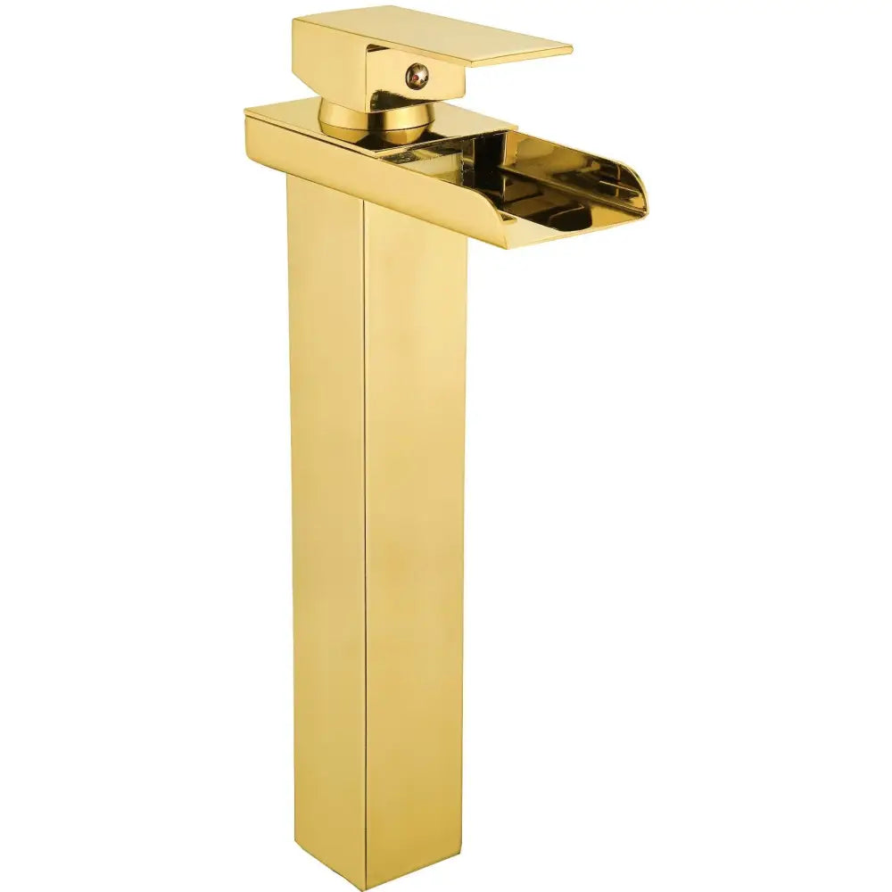 Mexen Hydra Høy Servantbatteri Gull - 744910