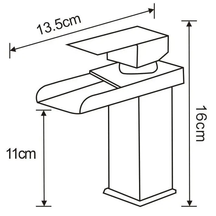 Mexen Hydra Servantbatteri Gull - 744900-