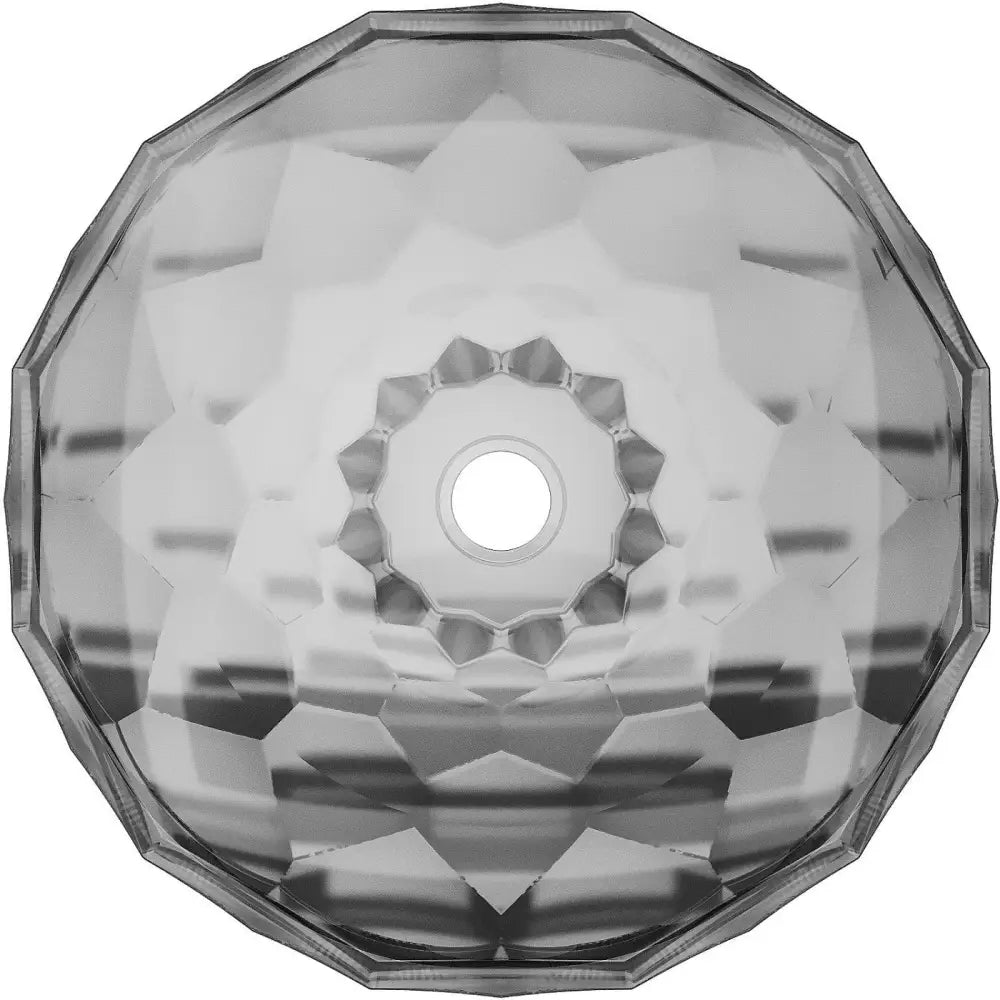 Mexen Inga Glasservant til Benkeplate 44x44 Cm Svart