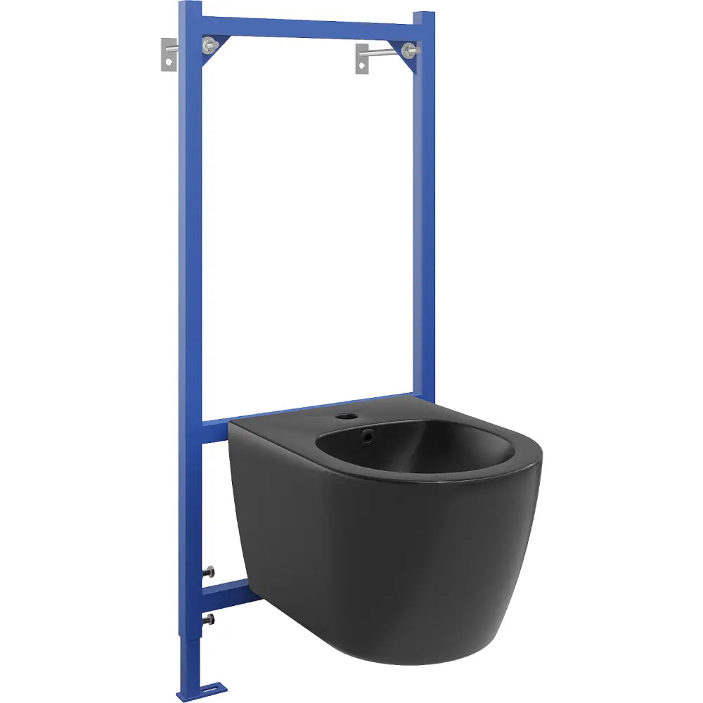 Mexen Innbyggingssett for Bidet Fenix B-ramme med Carmen Bidet Matt Svart