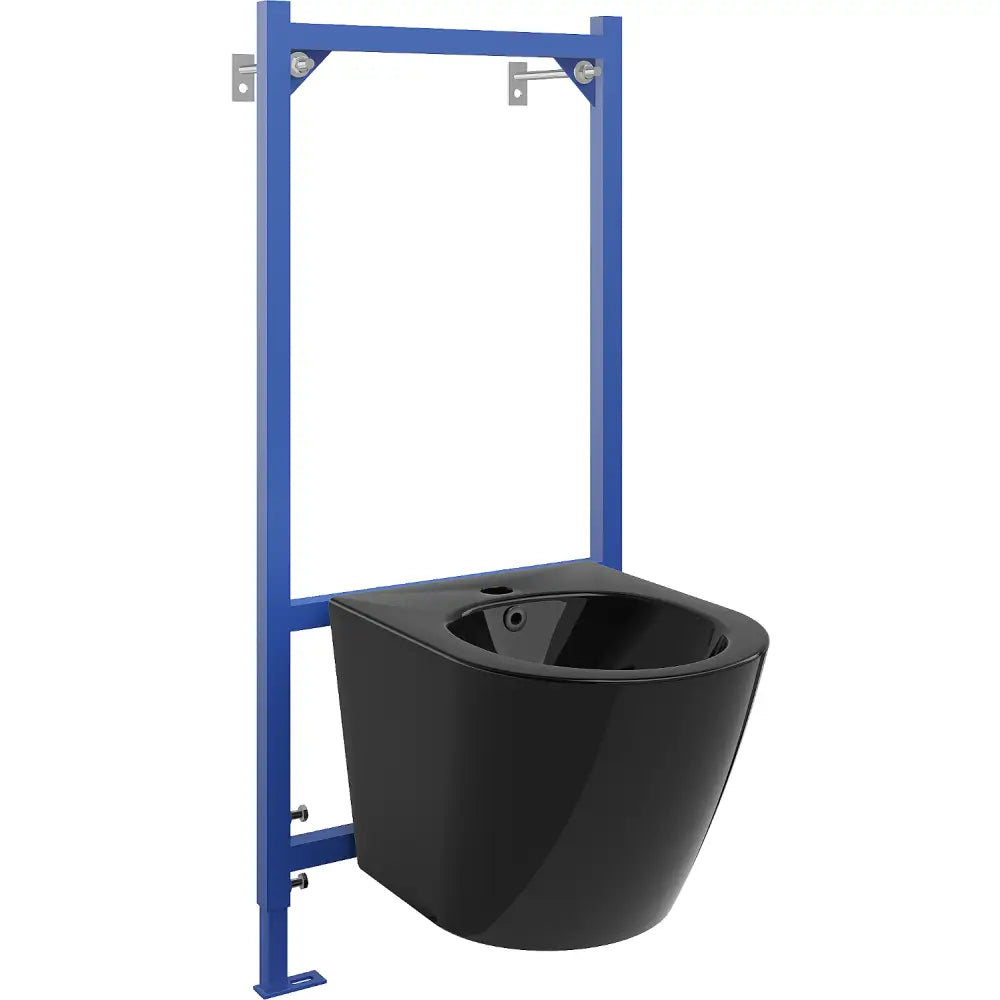 Mexen Innbyggingssett for Bidet Fenix b Ramme med Lena Bidet Glanset Svart