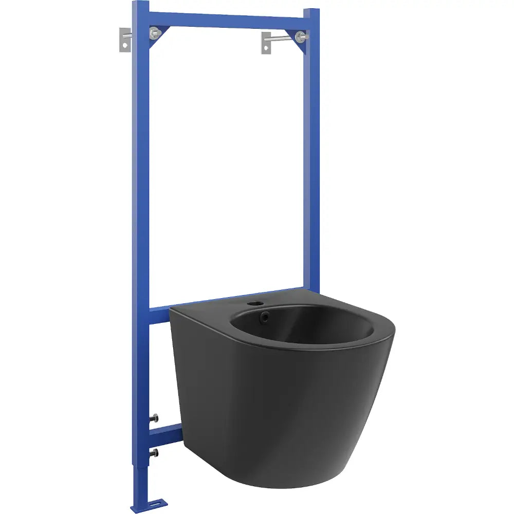 Mexen Innebygd Bidetsett med Fenix b Ramme og Lena Bidet Matt Svart