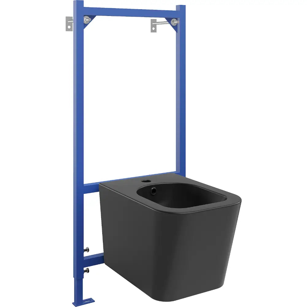 Mexen Innebygd Bidetsett med Fenix b Ramme og Teo Bidet Matt Svart