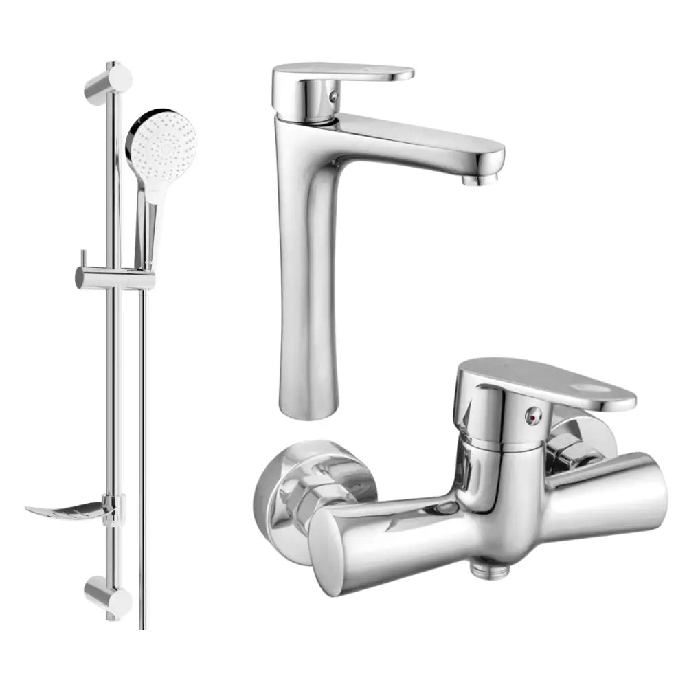 Mexen Kama Df05 Dusjsett Krom - 72514df05-
