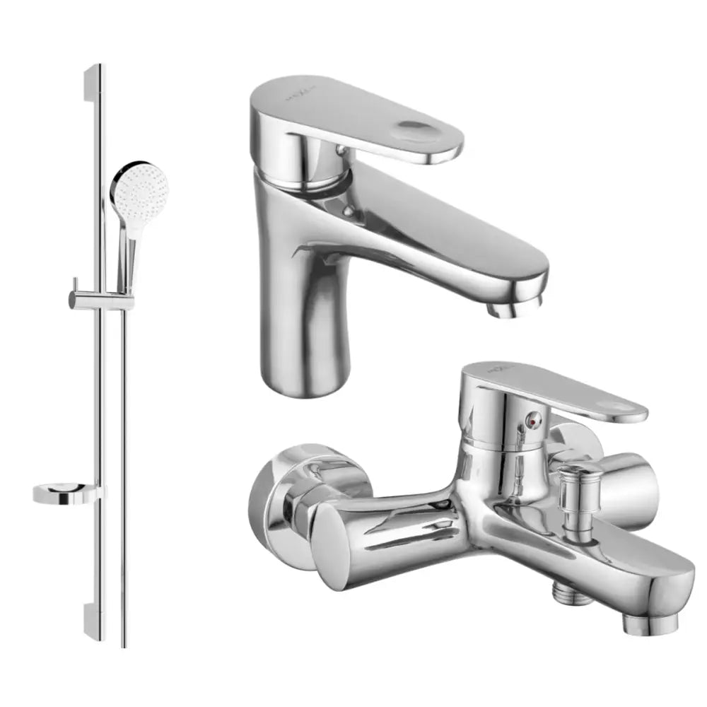 Mexen Kama Ds05 Badekarsett Krom - 72503ds05
