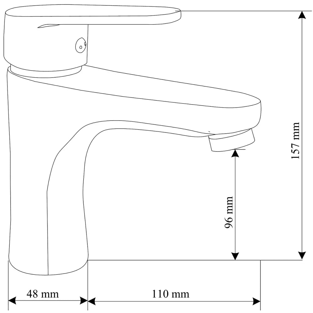 Mexen Kama Ds75 Dusjsett Krom - 72504ds75
