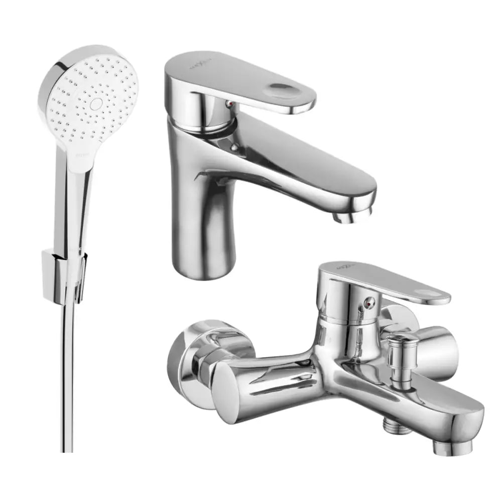 Mexen Kama R05 Badekarsett Krom - 72503r05-