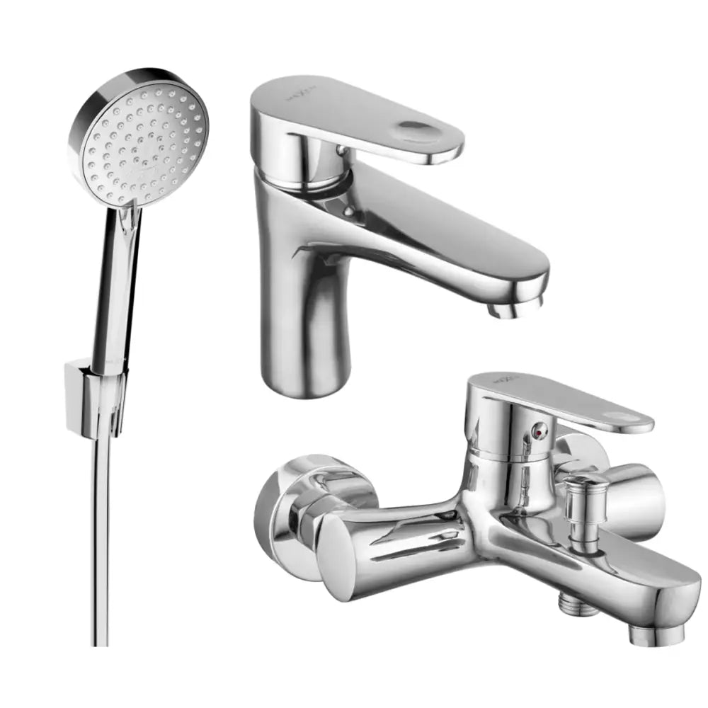 Mexen Kama R75 Badekarsett Krom - 72503r75