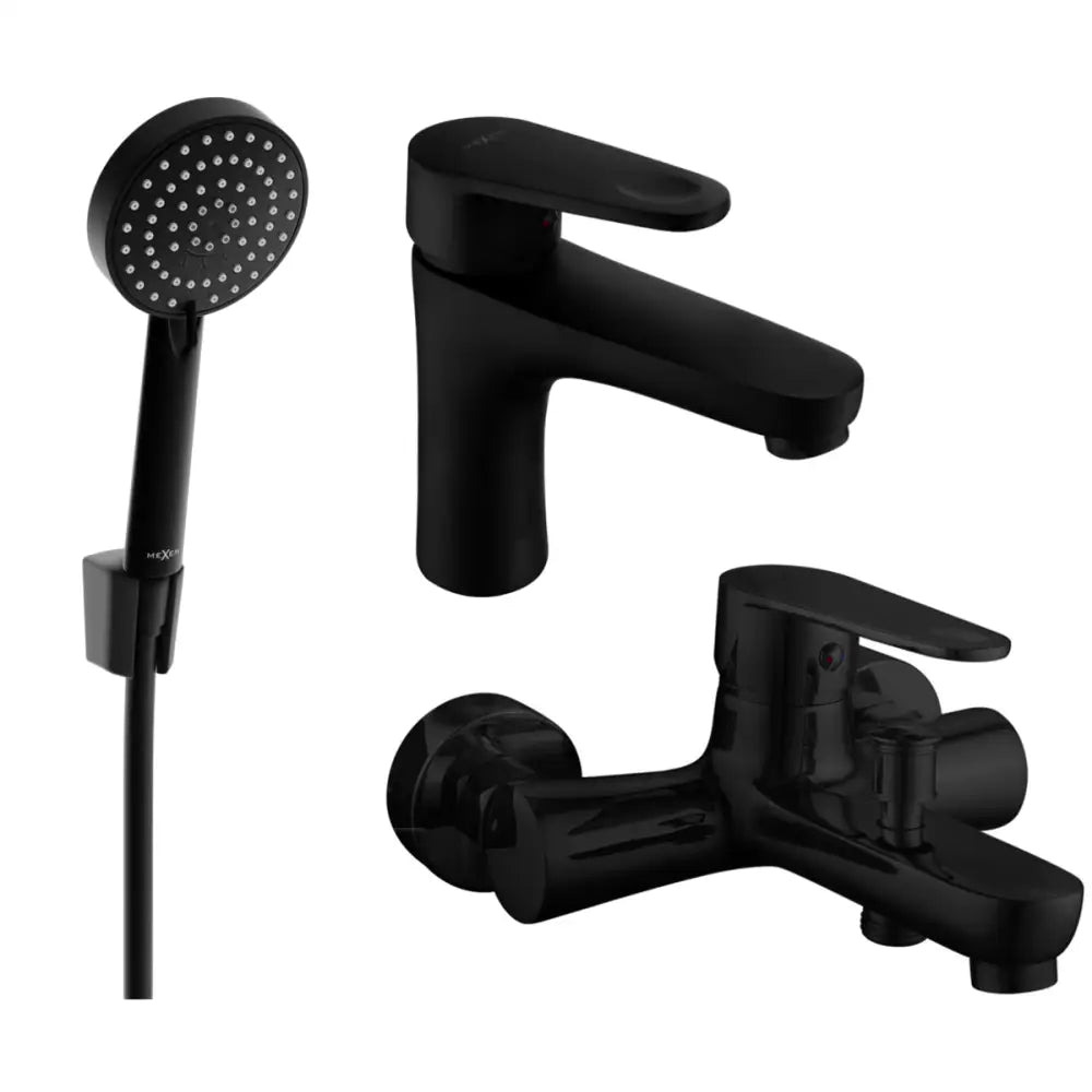 Mexen Kama R75 Badekarsett Svart - 72503r75