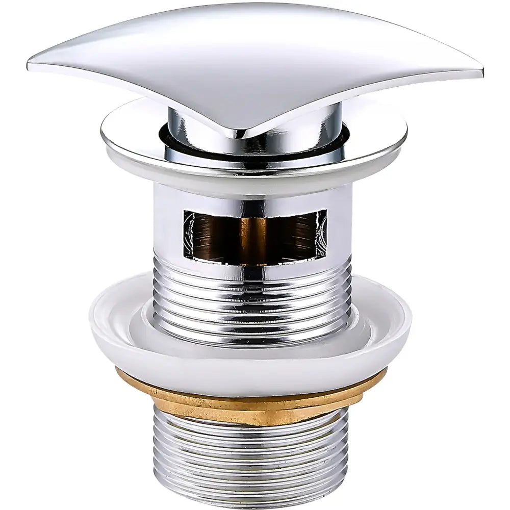 Mexen Klikk-klakk Firkantet Overløp Krom - 79926