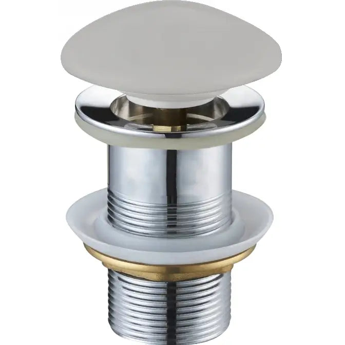 Mexen Klikk-klakk Rund Askgrå Keramisk Matt - 79910-