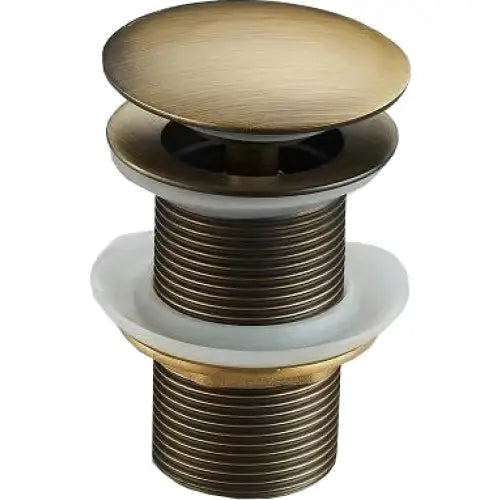 Mexen Klikk-klakk Rund Dreneringsventil Antikk Bronse - 79910