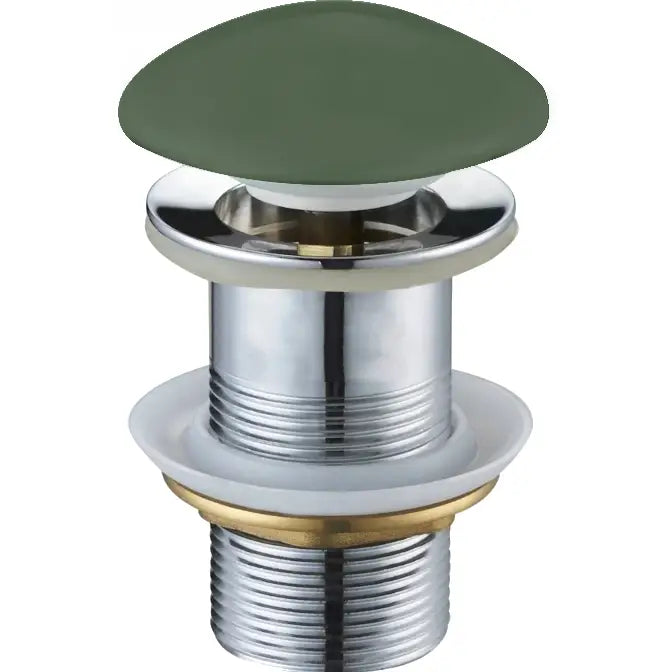 Mexen Klikk-klakk Rund Kaki Keramisk Matt - 79910