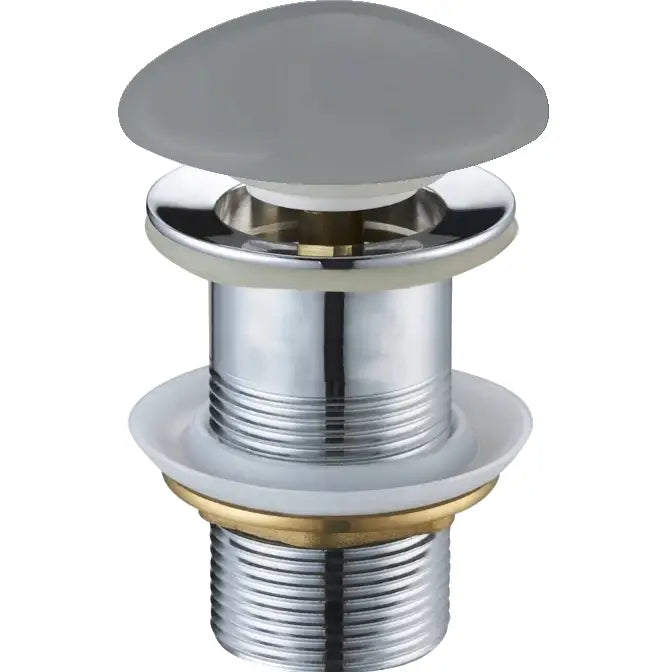 Mexen Klikk-klakk Rund Lys Grå Keramisk Matt - 79910-