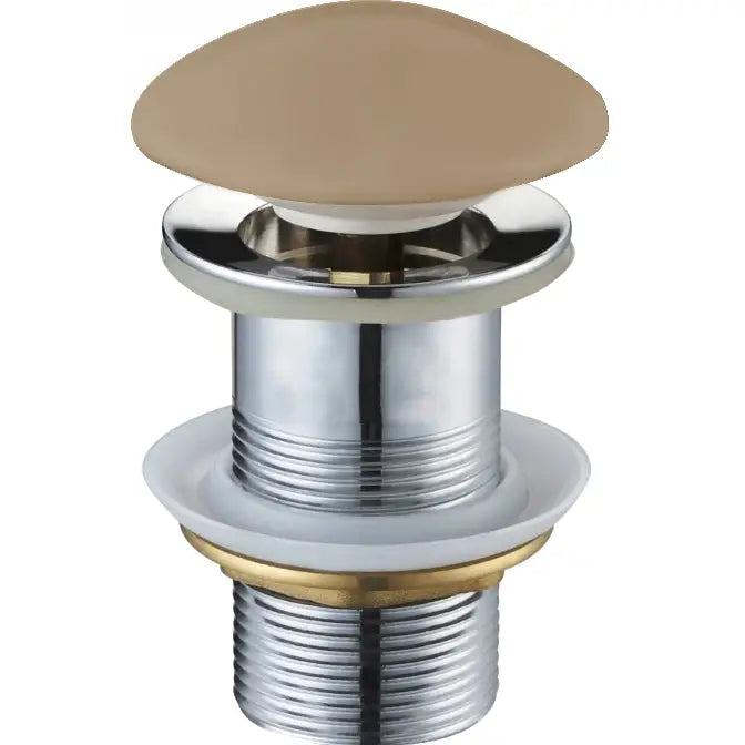 Mexen Klikk-klakk Rund Matt Cappuccino Keramisk - 79910-