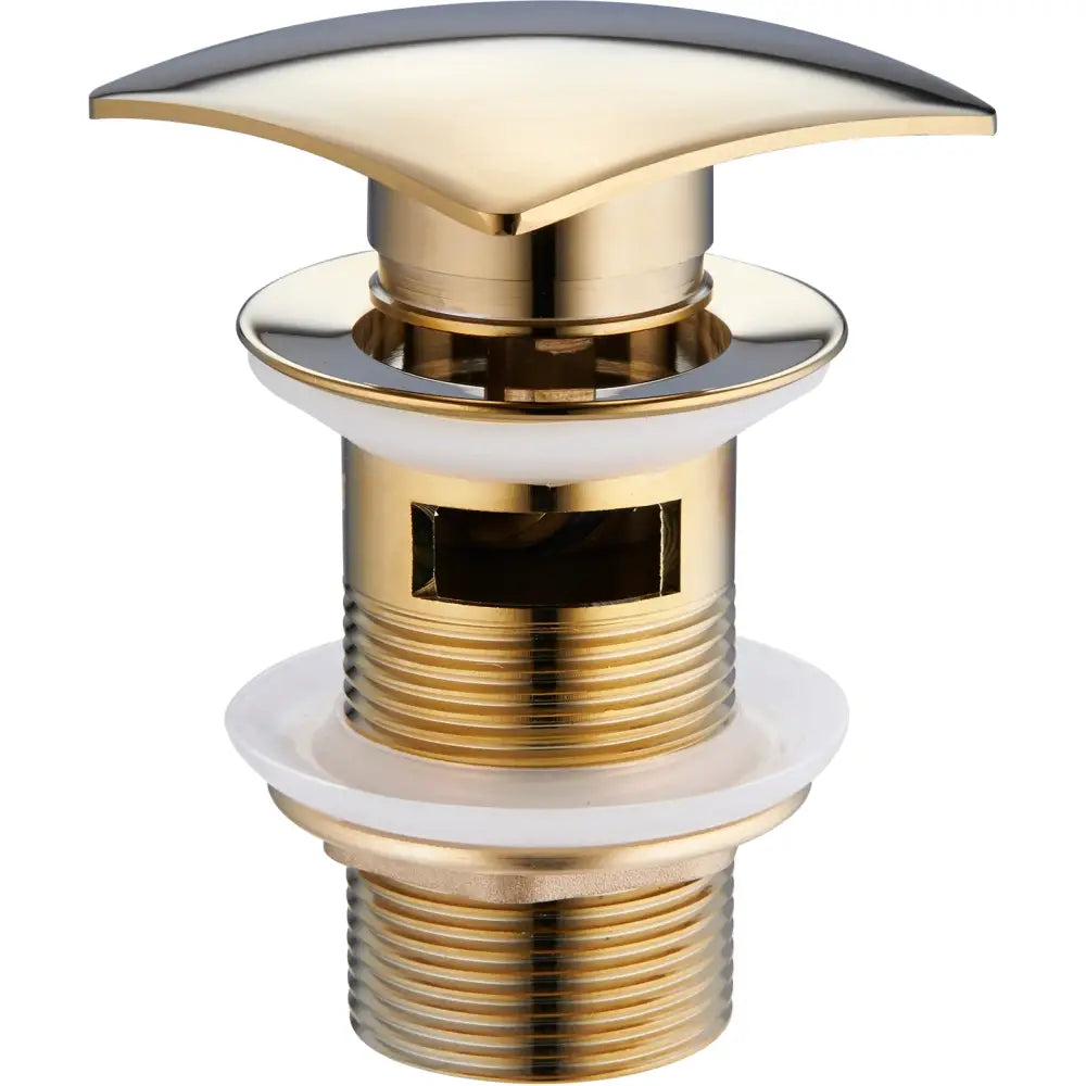 Mexen Kvadratisk Klikk-klakk Avløpsventil Gullfarget - 79926