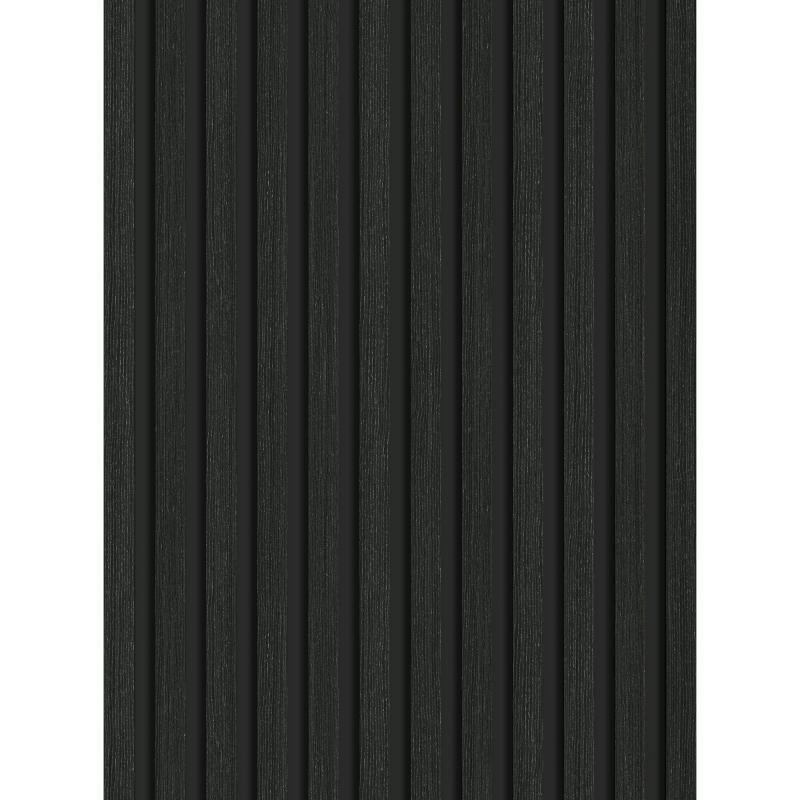 Veggplater kjøkken 275 x 30 cm eik svart akustisk Mexen Lam – S100-275307-3015-025