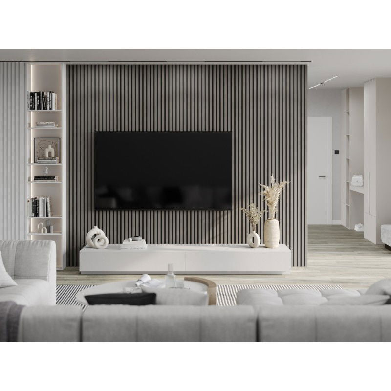 Veggplater kjøkken 275 x 30 cm stål eik Akustisk Mexen Lam – S100-275307-3015-006