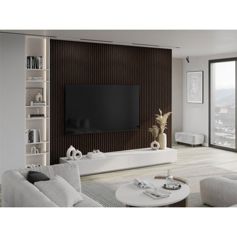 Veggplater kjøkken 275 x 30 cm heban brun Akustisk Mexen Lam – S100-275307-3015-022