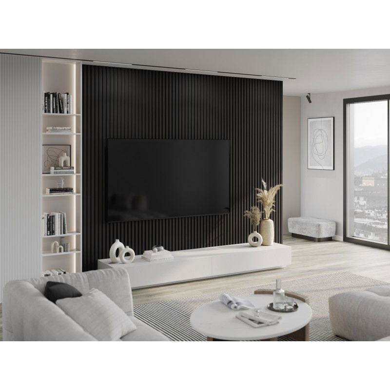 Veggplater kjøkken 275 x 30 cm heban svart Akustisk Mexen Lam – S100-275307-3015-023