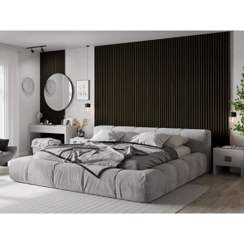 Veggplater kjøkken 275 x 30 cm heban brun trestruktur Akustisk Filtbakside Mexen Lam – S100-275307-3015-020