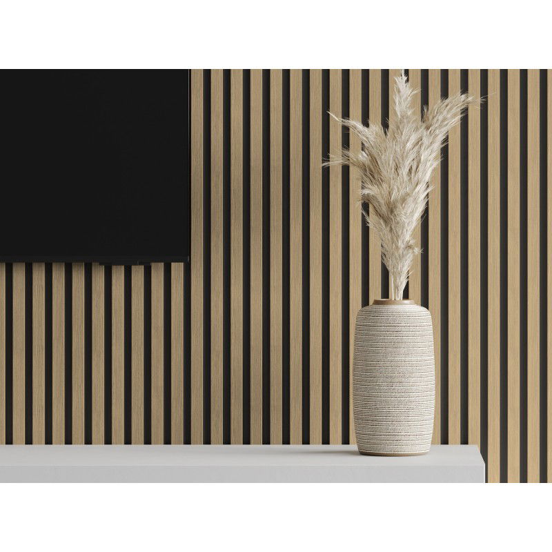 Veggplater kjøkken 275 x 30 cm valnøtt Akustisk Mexen Lam – S100-275307-3015-015