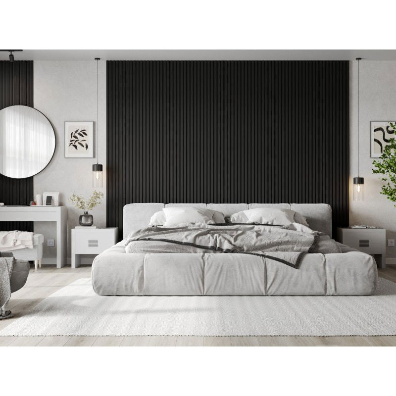 Veggplater kjøkken 275x31,5 cm svart matt Akustisk Mexen Lam – S100-275317-2812-053