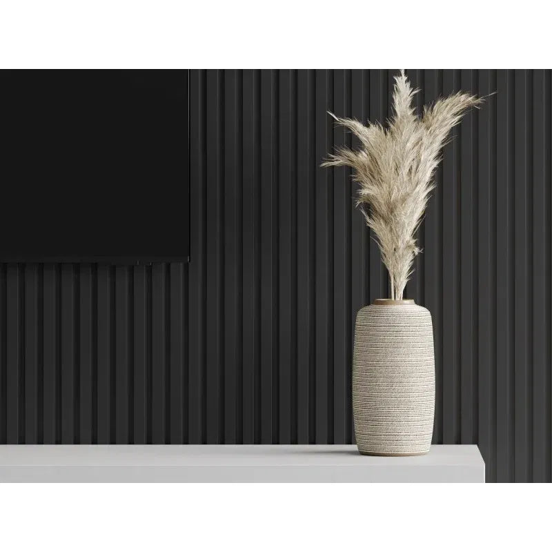 Veggplater kjøkken 275x31,5 cm svart matt Akustisk Mexen Lam – S100-275317-2812-053