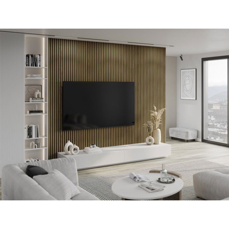 Veggplater kjøkken 275x31,5 cm klassisk eik Akustisk Mexen Lam – S100-275317-2812-072