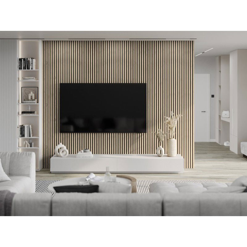 Veggplater kjøkken 275x31,5 cm perle eik Akustisk Mexen Lam – S100-275317-2812-058