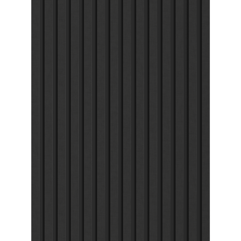 Veggplater kjøkken 275x31,5 cm svart linstruktur akustisk filtbakside enkel montering Mexen Lam – S100-275317-2812-069