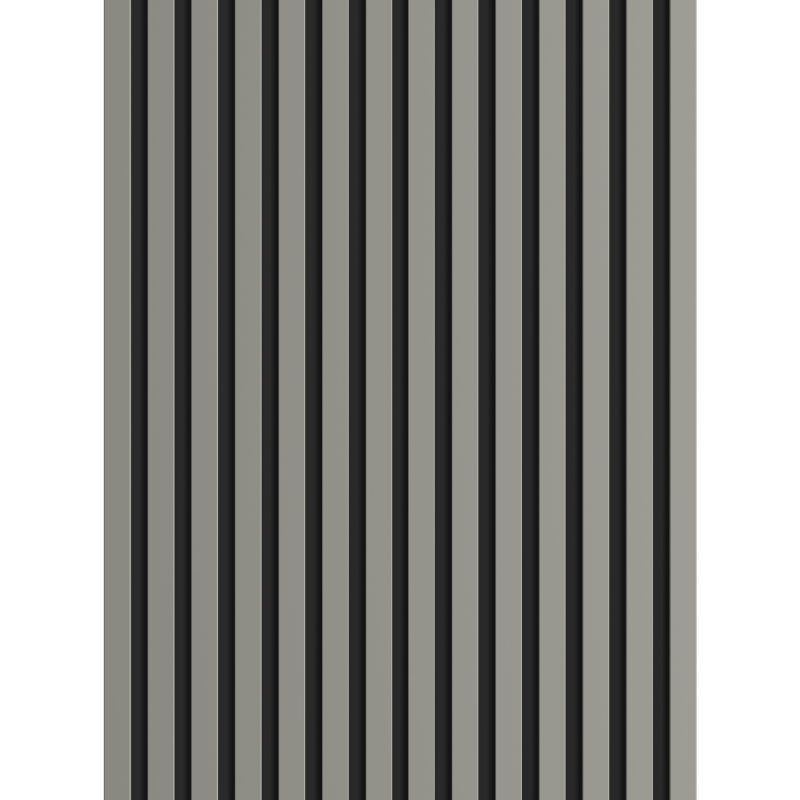 Veggplater kjøkken 275x31,5 cm grå matt Akustisk Mexen Lam – S100-275317-2812-052